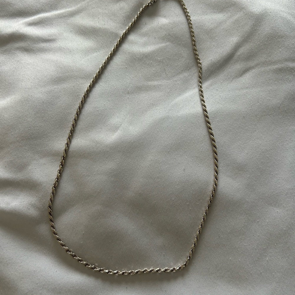 Silver-Toned Necklace